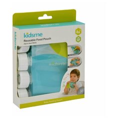 Kidsme Пауч-контейнер для кормления и хранения детского питания 4 шт