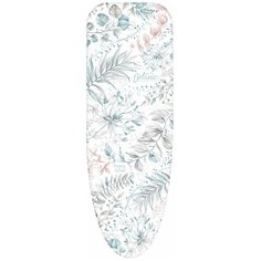 VAL BT-LG13047-L Чехол для гладильной доски, средний, 130*47 см, BOTANIC LIGHT, шт Valiant