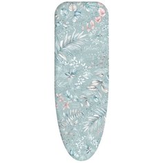 VAL BT-BL13047-L Чехол для гладильной доски, средний, 130*47 см, BOTANIC BLUE, шт Valiant