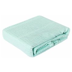 Одеяло вязанное Baby Nice, 100 х 140, мятный