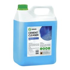 Средство для уборки после строительства "Cement Cleaner", 5,5 кг, кислотное, концентрат Grass