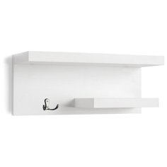 Настенная полка Том Полкер Параллель 02 белая