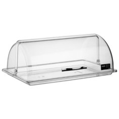 Поднос прямоугольный 545х325 мм с крышкой Bora Plastik