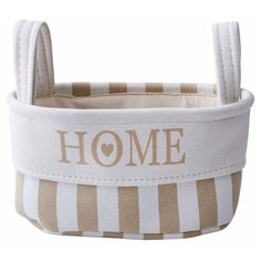 Корзина тканевая для хранения "Home", Д240 Ш150 В120, бежевый