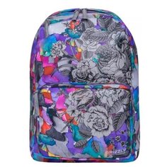 Рюкзак молодежный Grizzly RD-830-1 подростковый, женский, акварель