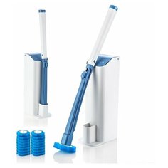 Ершик для ванной комнаты Daris 2 ершика + 16 рефилов