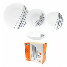 Столовый набор АТНЭ БЛЮ 18 предметов Luminarc