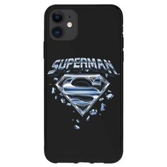 Чехол накладка лицензия DC Comics для iPhone 11 / айфон 11, Superman 05 Deppa