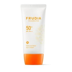 Крем-праймер солнцезащитный Frudia Tone Up Base sun cream SPF50+ PA+++, с Жемчужной Пудрой, 50 мл.