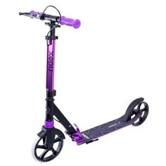 Городской самокат Ridex Sigma 200 мм, черный/фиолетовый