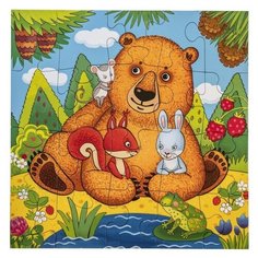Пазл Макси 20 эл. Добрый мишка АЙРИС пресс