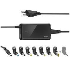 Блок питания Hama H-200000 Slim & Light автоматический 65W 19V-19V 8-connectors 3.42A 1xUSB от бытов