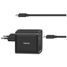 Блок питания Hama H-200005 автоматический 45W 5V-20V 3A 1xUSB от бытовой электросети