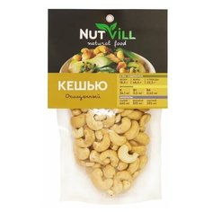 Кешью сырой очищенный, Nutvill, 130г