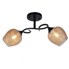 Люстра потолочная 2*60Вт E27 MD.3476-2-S BK Imex