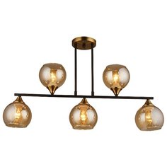 Люстра потолочная 5*60Вт E27 MD.1234-5-S BK+CP Imex