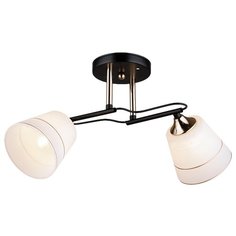 Люстра потолочная 2*60Вт E27 MD.QH-0058-2-BK Imex