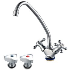 СМЕСИТЕЛЬ ДЛЯ КУХНИ ПСМ-127-К/80 (1/10) "ПРОФСАН" Prof San