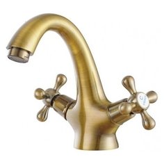 Смеситель для раковины Kaiser Carlson Style 44311-1, бронзовый