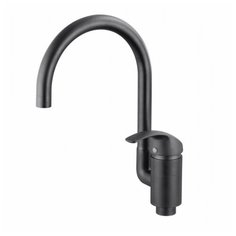 Смеситель для кухни Kaiser Nova 23044-9 ( Черный матовый ), боковой