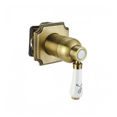 Смеситель встраиваемый однорычажный 34C1186-Bronze Elghansa