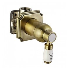 Смеситель встраиваемый однорычажный 24C0084-Bronze Elghansa