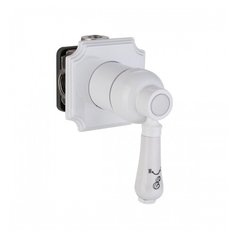 Смеситель встраиваемый однорычажный 34C1186-White Elghansa