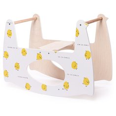 94001, Качалка детская "MILLY SWING" (цыпленок) Happy Baby
