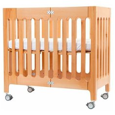 Кроватка Bloom Alma Mini Натуральный с матрасом
