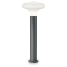 Уличный напольный светильник Ideal Lux Sound PT H60 макс.60Вт Е27 IP44 230В Антрацитовый/Белый Алюминий/Пластик 146836