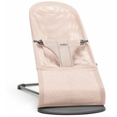 Детский шезлонг BabyBjorn "Bliss Mesh", цвет: жемчужно-розовый