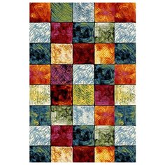 КОВЕР ФРИЗЕ "CRYSTAL" 1,2*1,8 М 2746 MULTICOLOR (1) "МЕРИНОС"