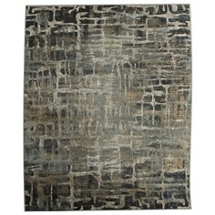 КОВЕР ХИТ-СЕТ "MATRIX" 0,8*1,5 М D587 BEIGE -BLUE (1) "МЕРИНОС"