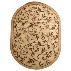 КОВЕР БЦФ "LAGUNA" ОВАЛЬНЫЙ 0,6*1,1 М D230 BEIGE (1) "МЕРИНОС"