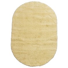 КОВЕР ФРИЗЕ "SHAGGY ULTRA" ОВАЛЬНЫЙ 0,6*1,1 М S600 CREAM (1) "МЕРИНОС"