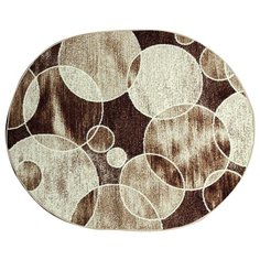 КОВЕР БЦФ "LAGUNA" ОВАЛЬНЫЙ 0,6*1,1 М D498 BEIGE "МЕРИНОС" Merinos