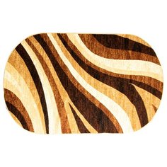 КОВЕР БЦФ "LAGUNA" ОВАЛЬНЫЙ 0,8*1,5 М D234 BEIGE "МЕРИНОС" Merinos