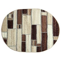 КОВЕР БЦФ "LAGUNA" ОВАЛЬНЫЙ 0,6*1,1 М D491 BEIGE "МЕРИНОС" Merinos