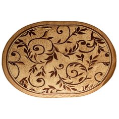 КОВЕР БЦФ "LAGUNA" ОВАЛЬНЫЙ 0,8*1,5 М D230 BEIGE "МЕРИНОС" Merinos