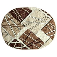 КОВЕР БЦФ "LAGUNA" ОВАЛЬНЫЙ 0,6*1,1 М D487 BEIGE "МЕРИНОС" Merinos