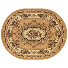 КОВЕР БЦФ "LAGUNA" ОВАЛЬНЫЙ 0,6*1,1 М 5444 BEIGE "МЕРИНОС" Merinos