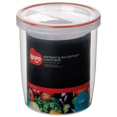 Контейнер пищевой круглый с закручивающейся крышкой, 1.8л Bora Plastik
