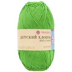 Пряжа Пехорка Детский хлопок (100%мерс. хлопок) (65-Экзотика), 5 мотков