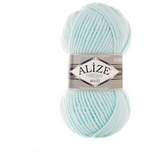Пряжа ALIZE Superlana maxi 100гр. 100м. (75% акрил, 25%шерсть) ТУ (522 мята)