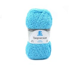 Пряжа Камтекс Творческая 100гр. 270м. (100%хлопок) (024 бирюза), 5 мотков