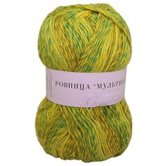 Пряжа Пехорка Ровница Мультиколоровая 200гр. 400м. (50%шерсть, 50%акрил) (564 М), 5 мотков