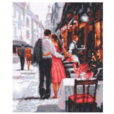 11.008 Набор для вышивания Палитра Романтическое настроение, 20х26 см