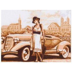 11.004 Набор для вышивания Палитра Ретро, 35х26 см