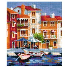 Ю-02 Набор для вышивания Южная пристань, 16*18 см Сделай своими руками