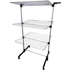 Напольная сушилка для белья 3-х уровневая, "MARUS", 77,5х73х140см